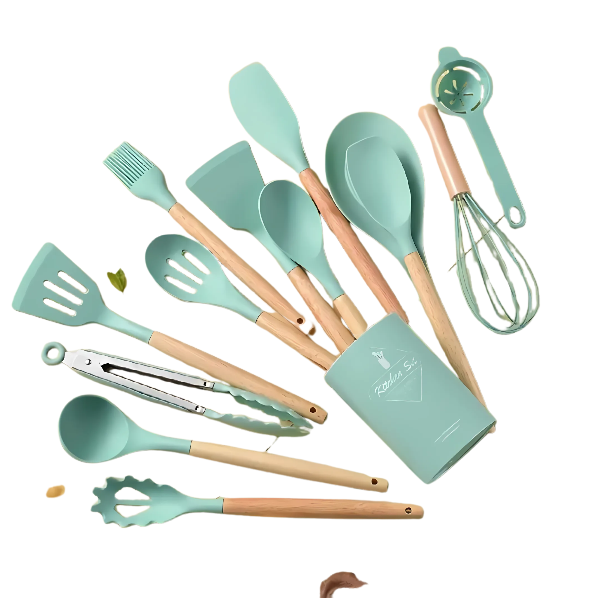 Cocina sin Límites: Set de cucharas 12 en 1