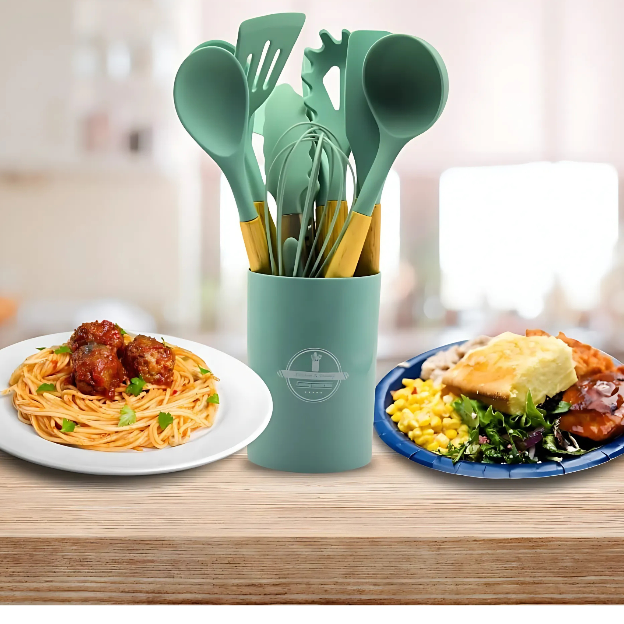 Cocina sin Límites: Set de cucharas 12 en 1