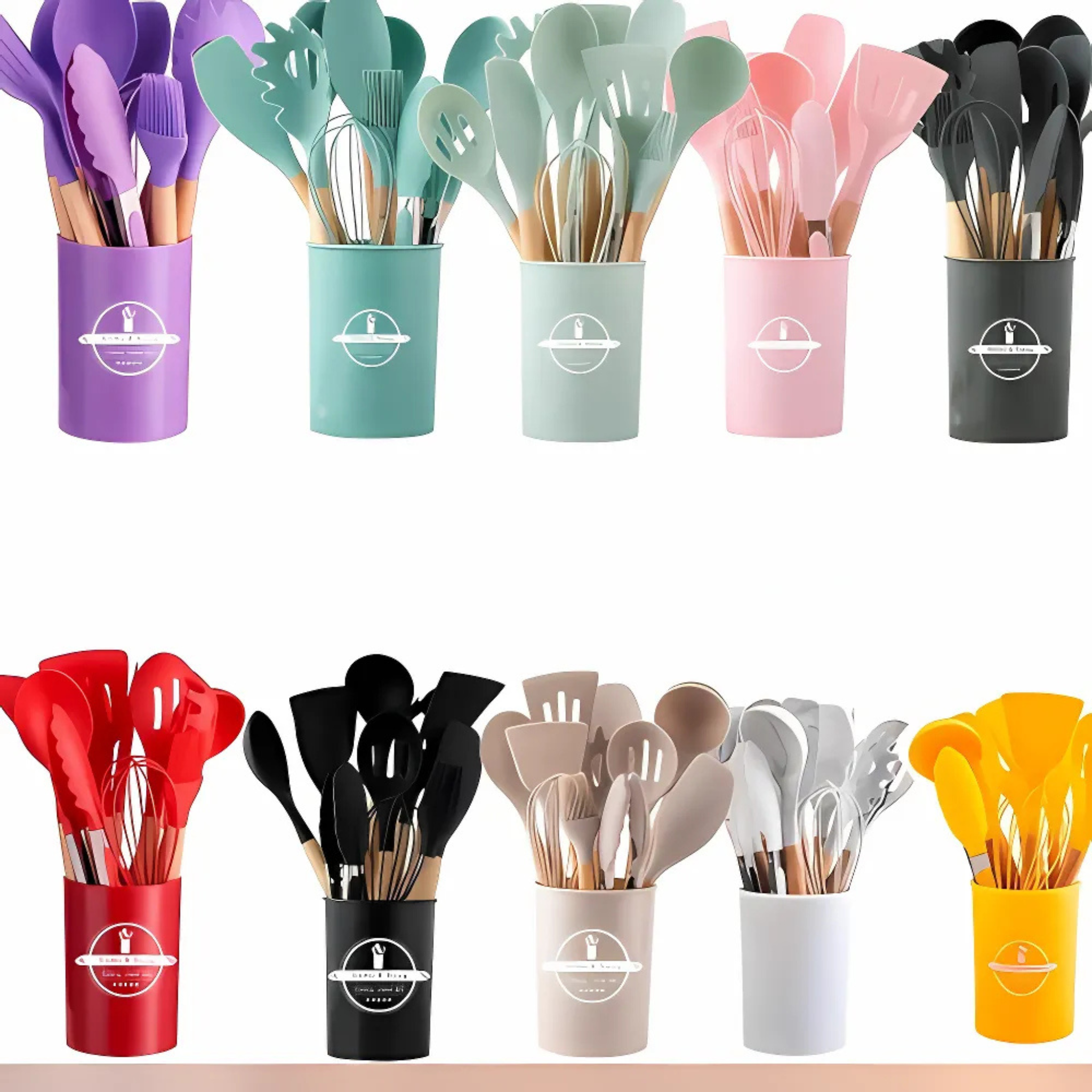 Cocina sin Límites: Set de cucharas 12 en 1