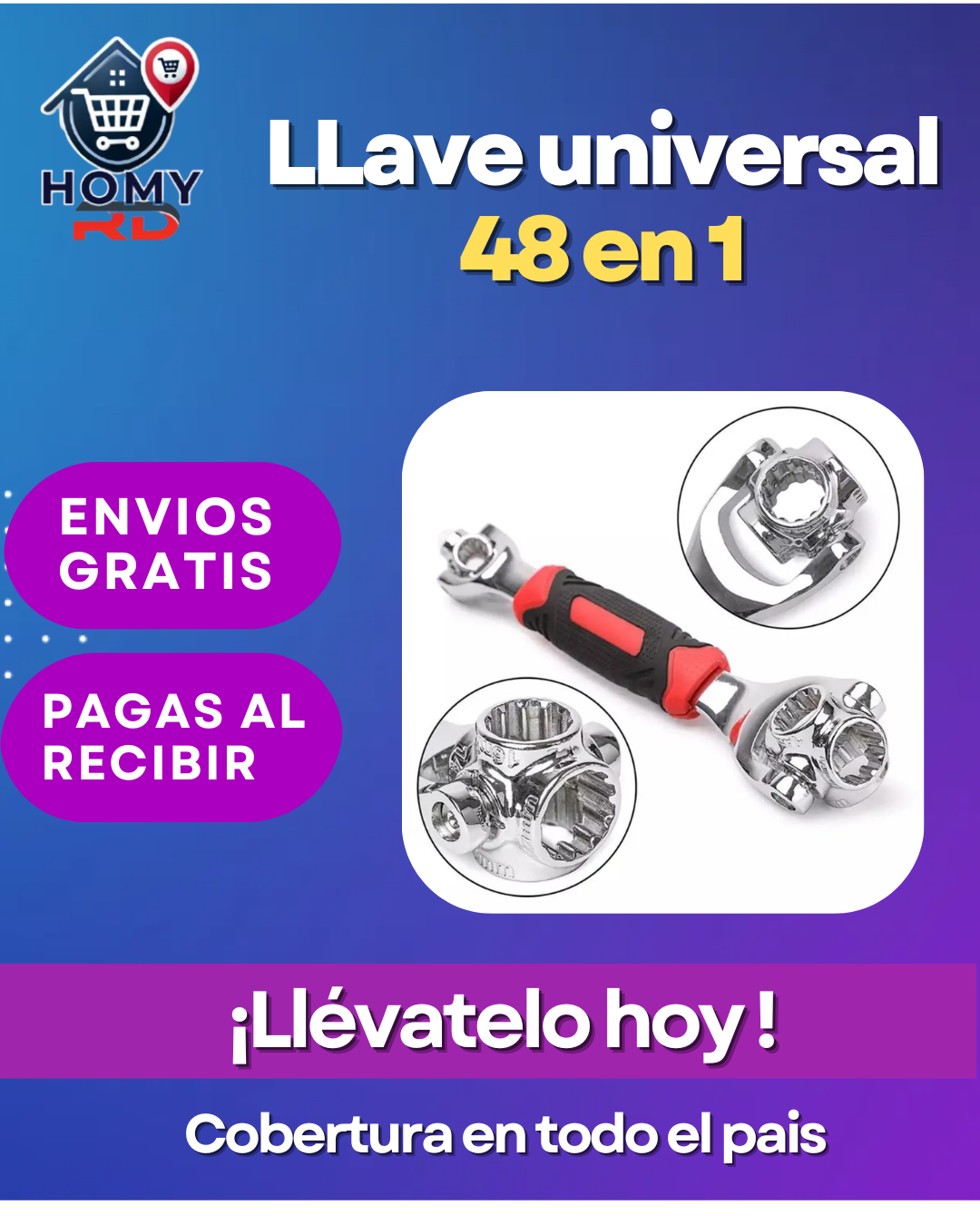 LLave Universal 48 en 1: