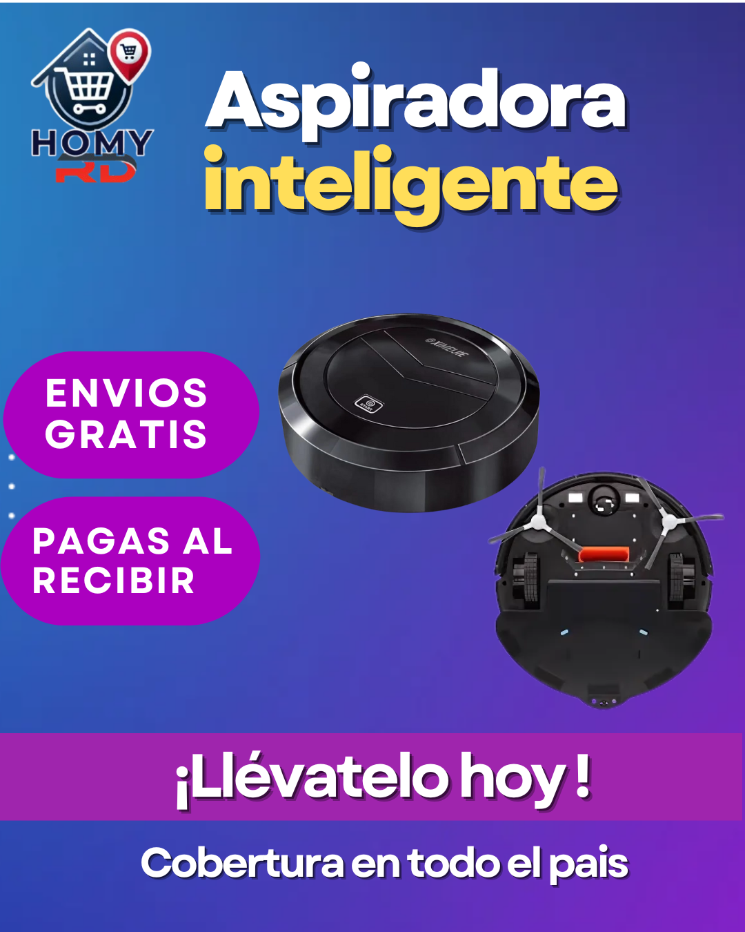 Aspiradora Robot Inteligente